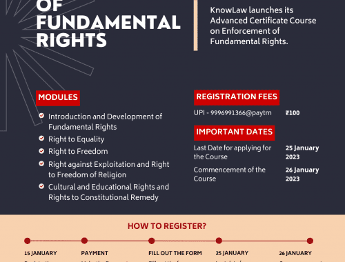 Enforcement of Fundamental Rights